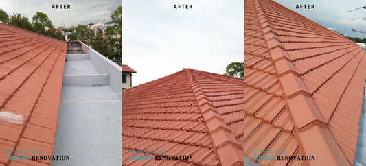 Roof Repainting & Waterproofing Works @ Cheng Soon Garden