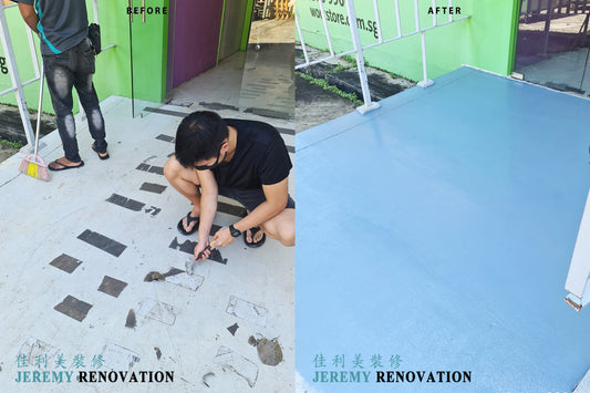 Anti-Slip Epoxy Floor @ Depot Lane