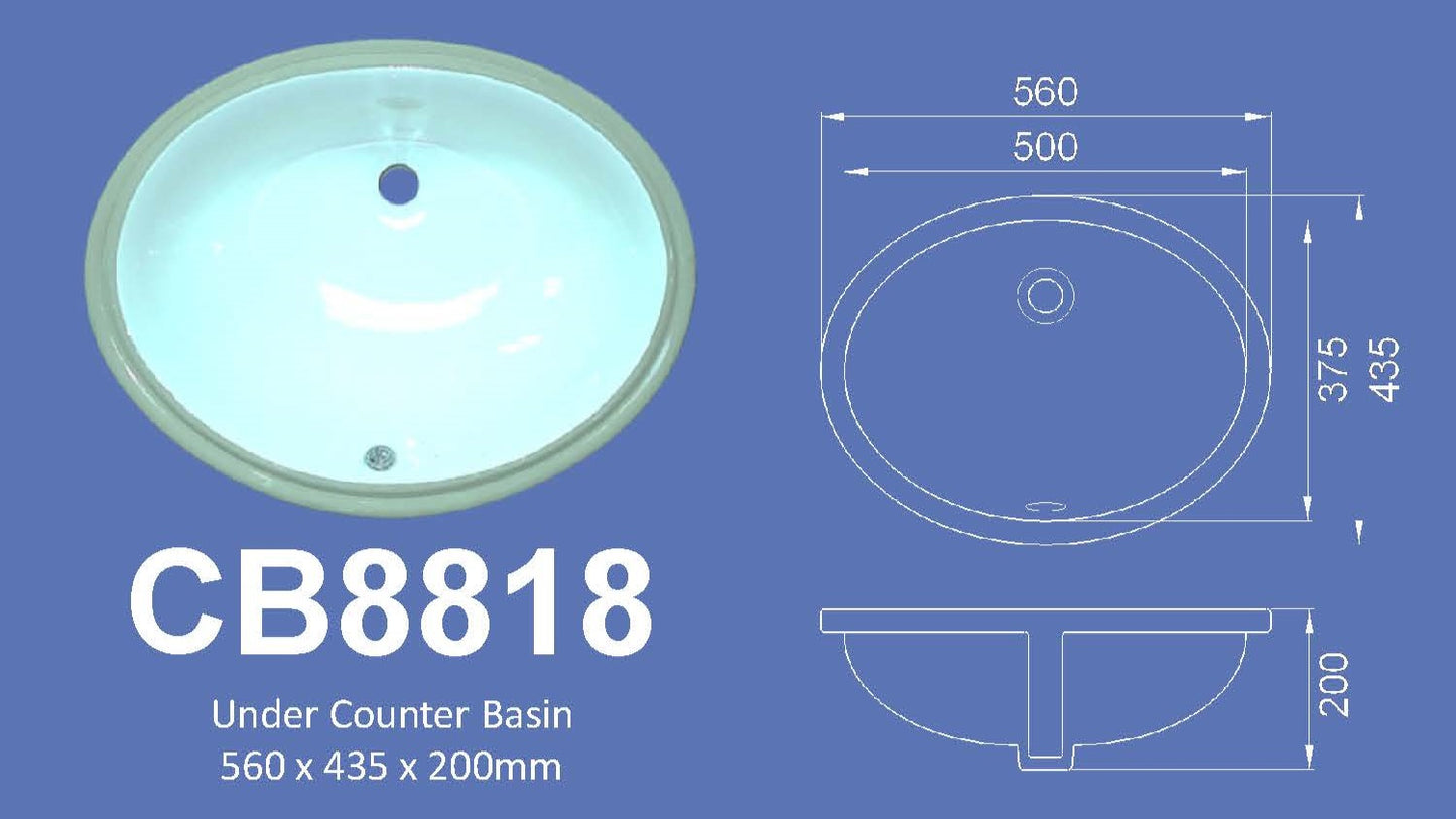 Basin- Velin CB8818 (Undermount)