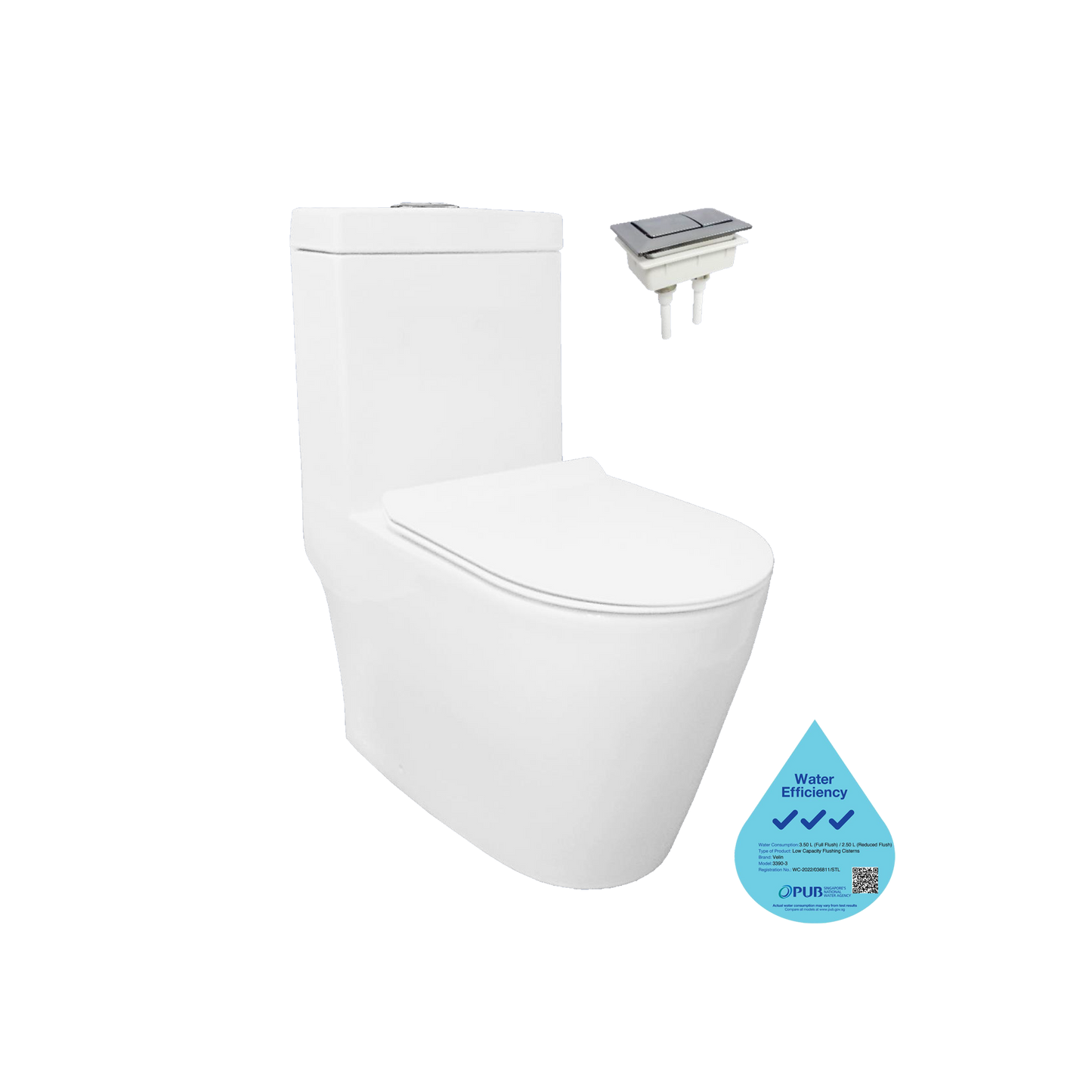 Toilet Bowl- Velin 3390
