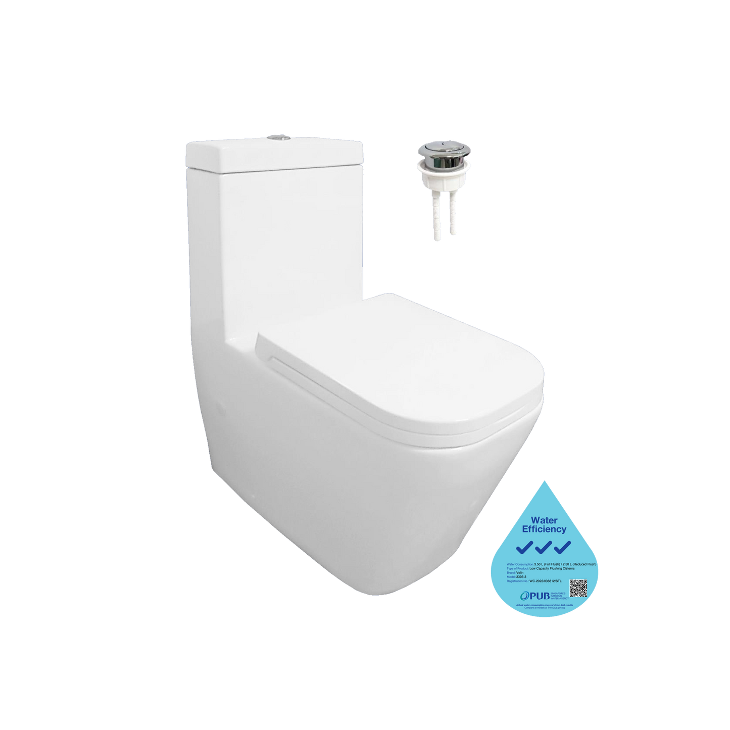 Toilet Bowl- Velin 3393