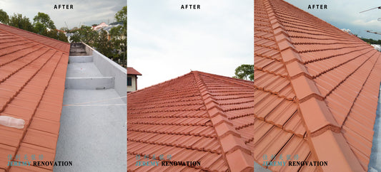 Roof Repainting & Waterproofing Works @ Cheng Soon Garden