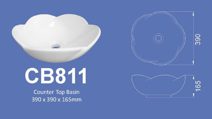 Basin- Velin CB811 (Counter Top)